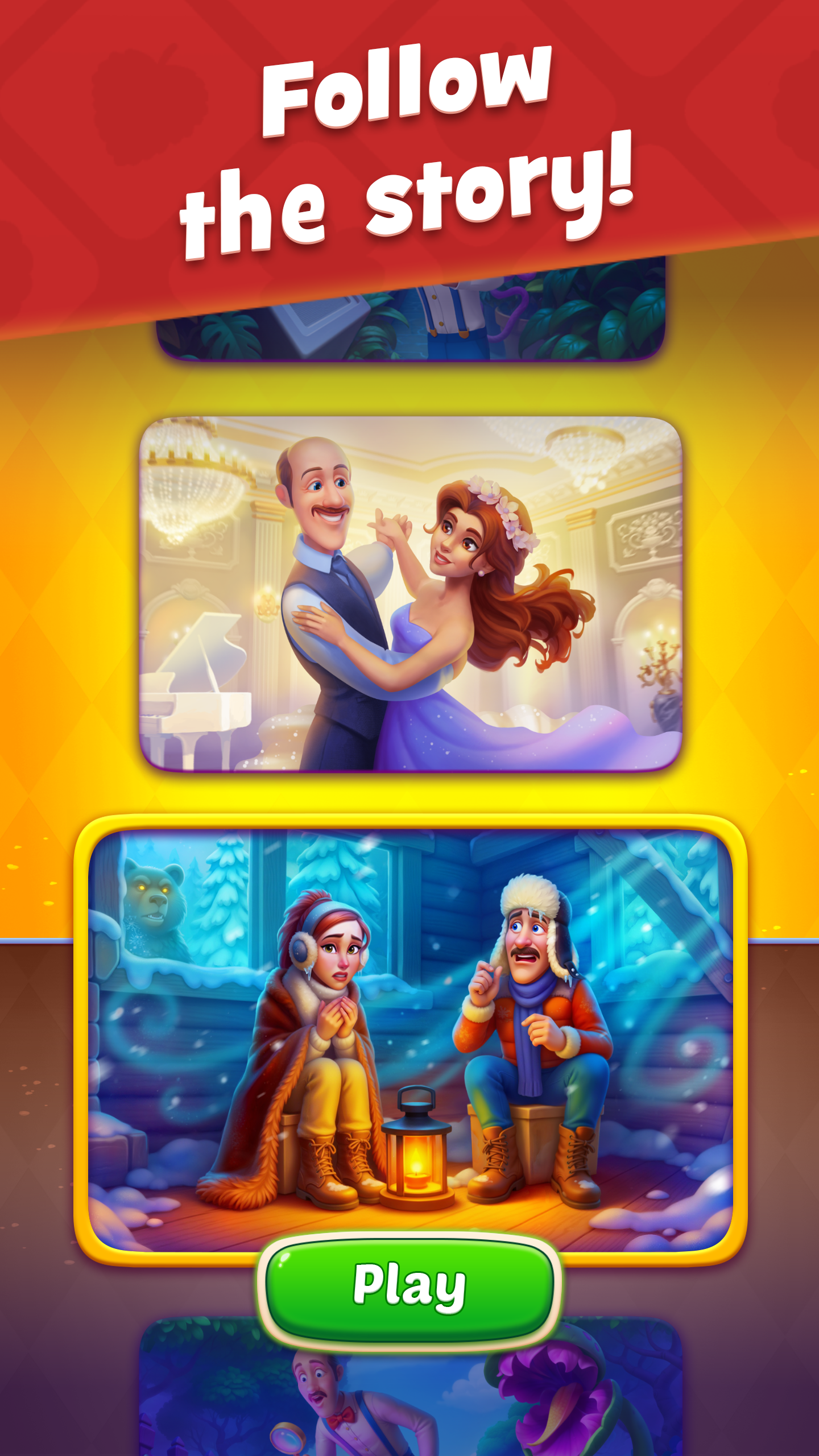 Gardenscapes Game Screenshot