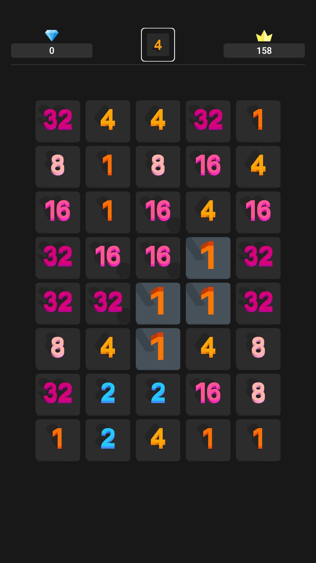 1124 Number Link Game 게임 스크린샷
