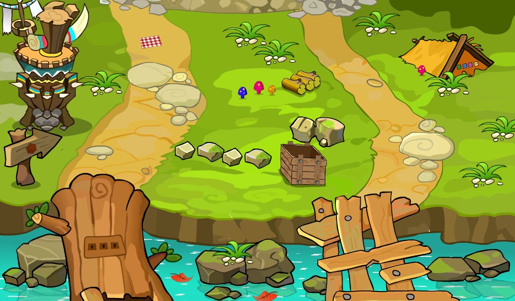 Hungry Aboriginal Boy Escape Game Screenshot