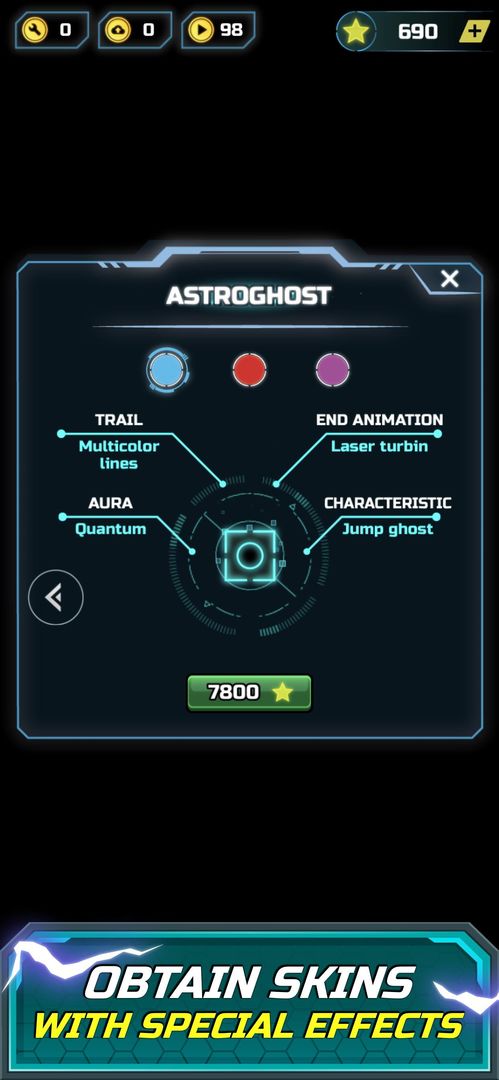 Astrogon - เกมอาร์เคดสร้างสรรค์ ภาพหน้าจอเกม
