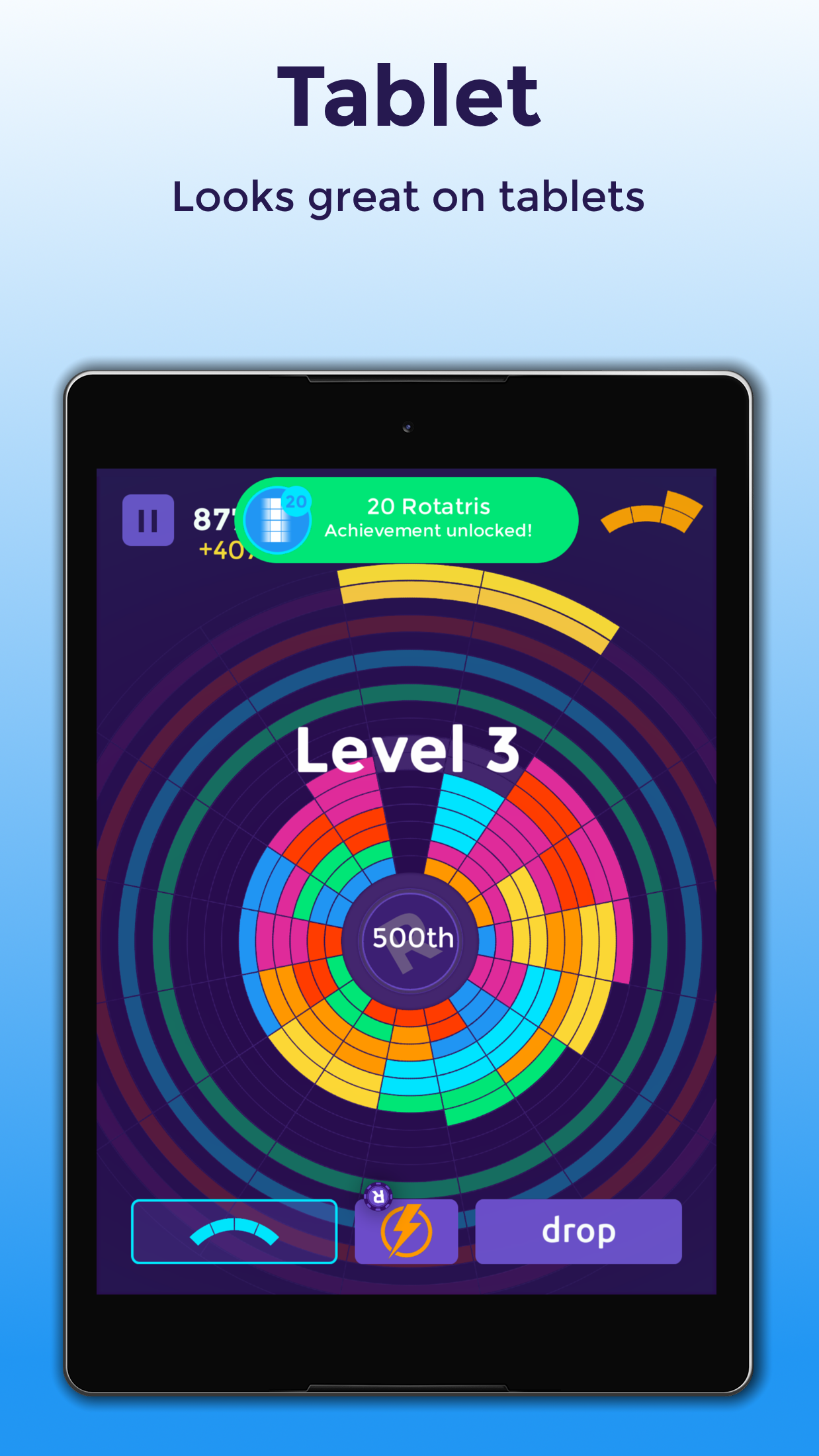 Rotatris – Color block puzzle ภาพหน้าจอเกม