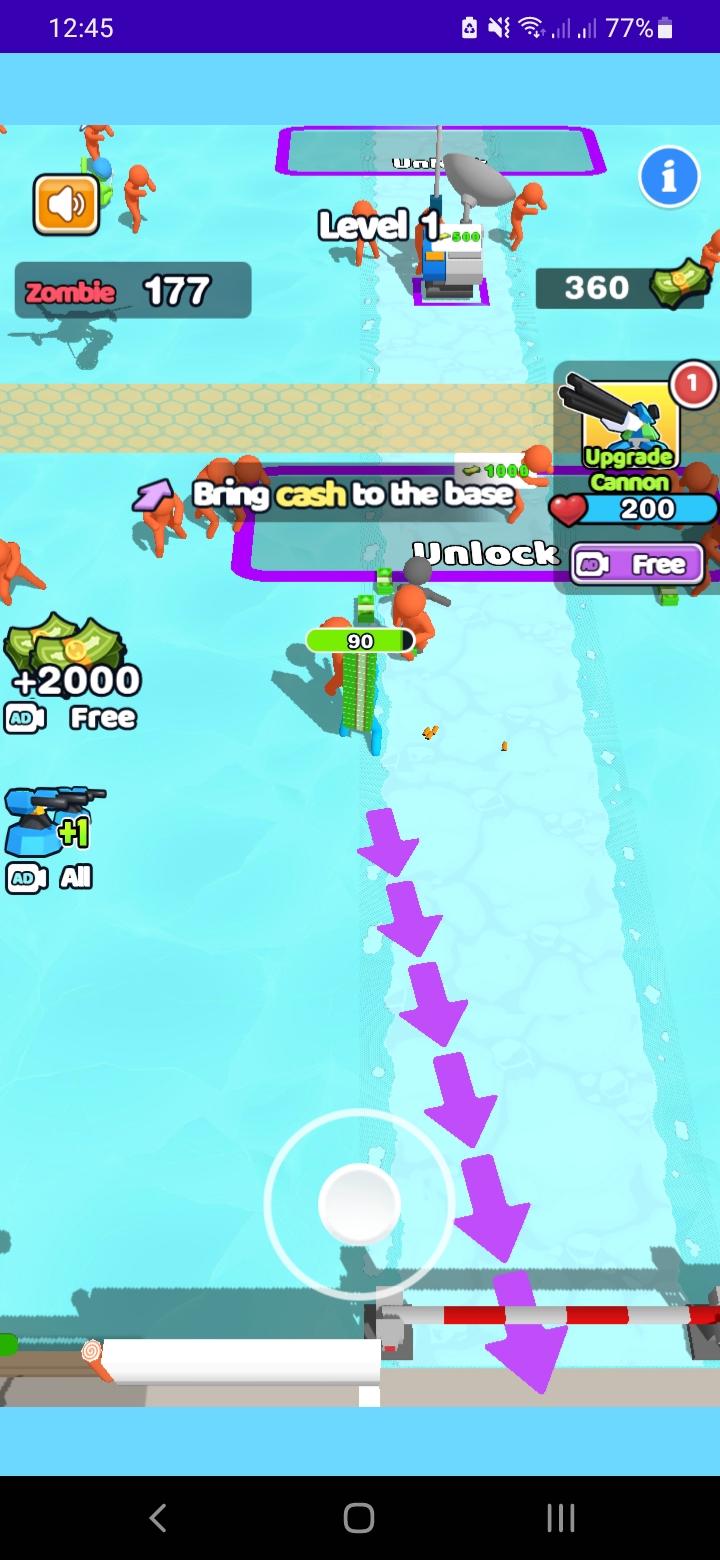 Screenshot of Defence Base