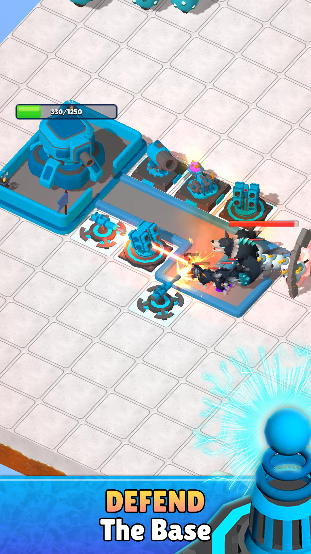 Defense.io Tower Defense TD Game Screenshot