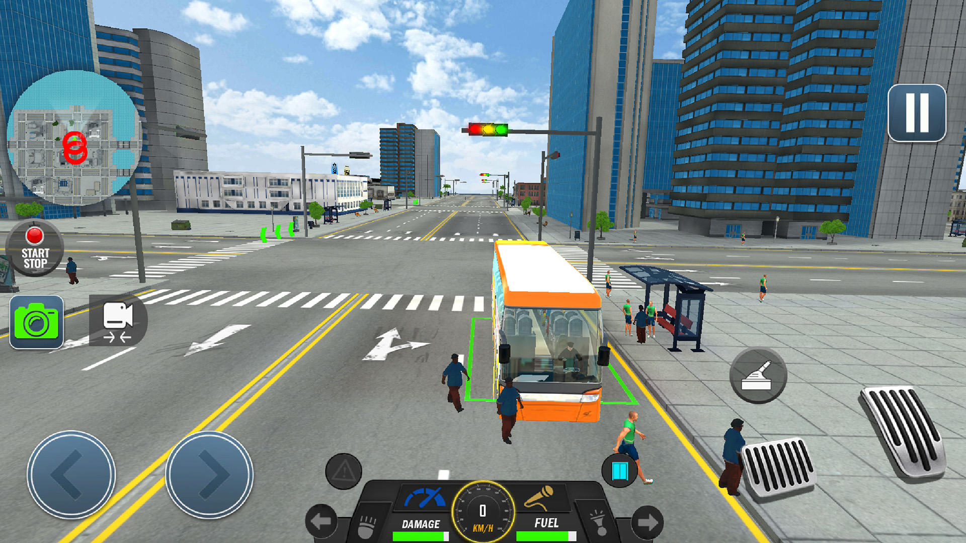 US Bus Simulator Driving Games Game Screenshot