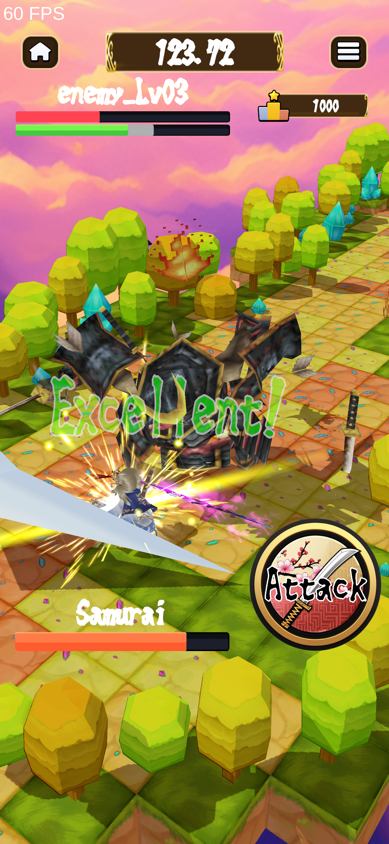 SAMURAI ELEMENTS-JAPAN Action Game Screenshot