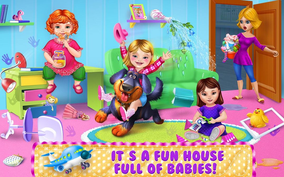 Baby Full House - Care & Play 게임 스크린 샷