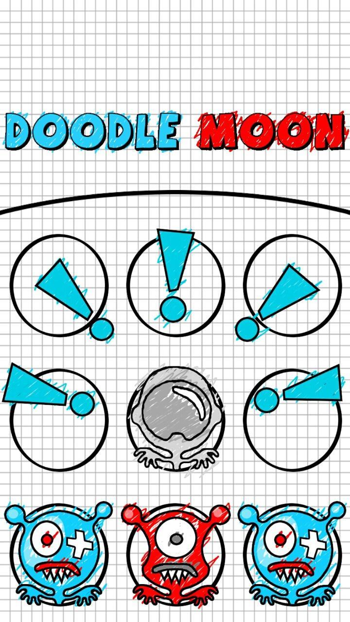 Doodle Moon Game Screenshot