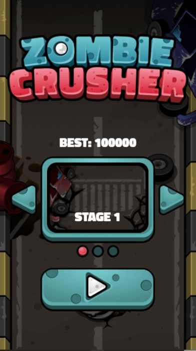 Zombie Crusher Game Screenshot