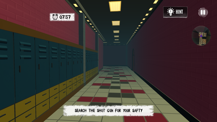 Scary Horror School Game ゲームのスクリーンショット