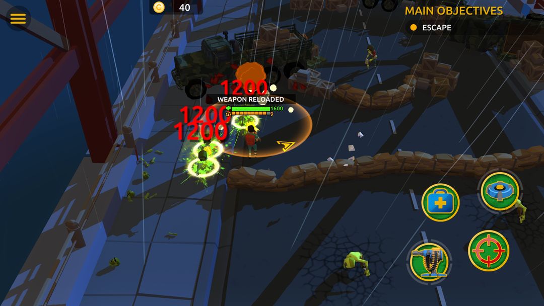 Screenshot of Zombie Blast Crew