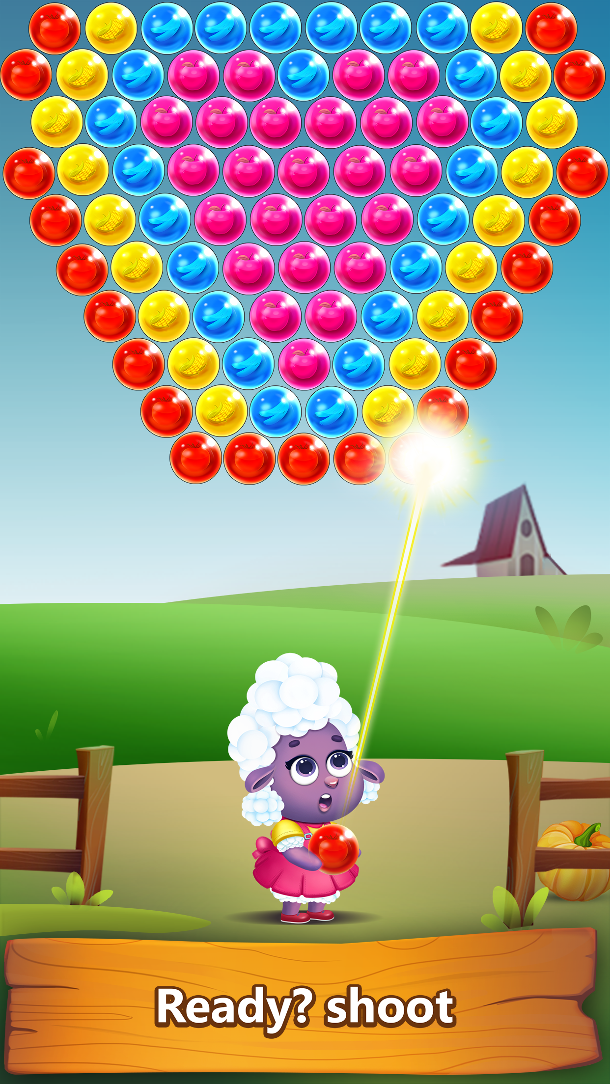 Farm Pop : Bubble Shooter 2025 Game Screenshot