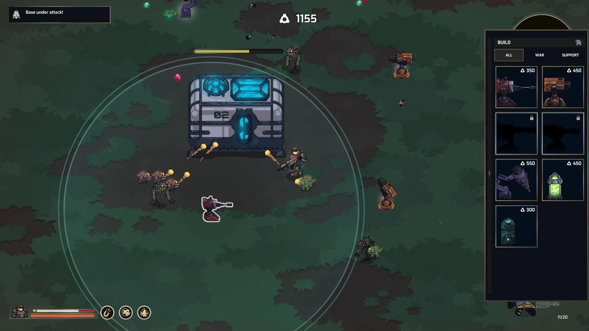 Space Bross Game Screenshot