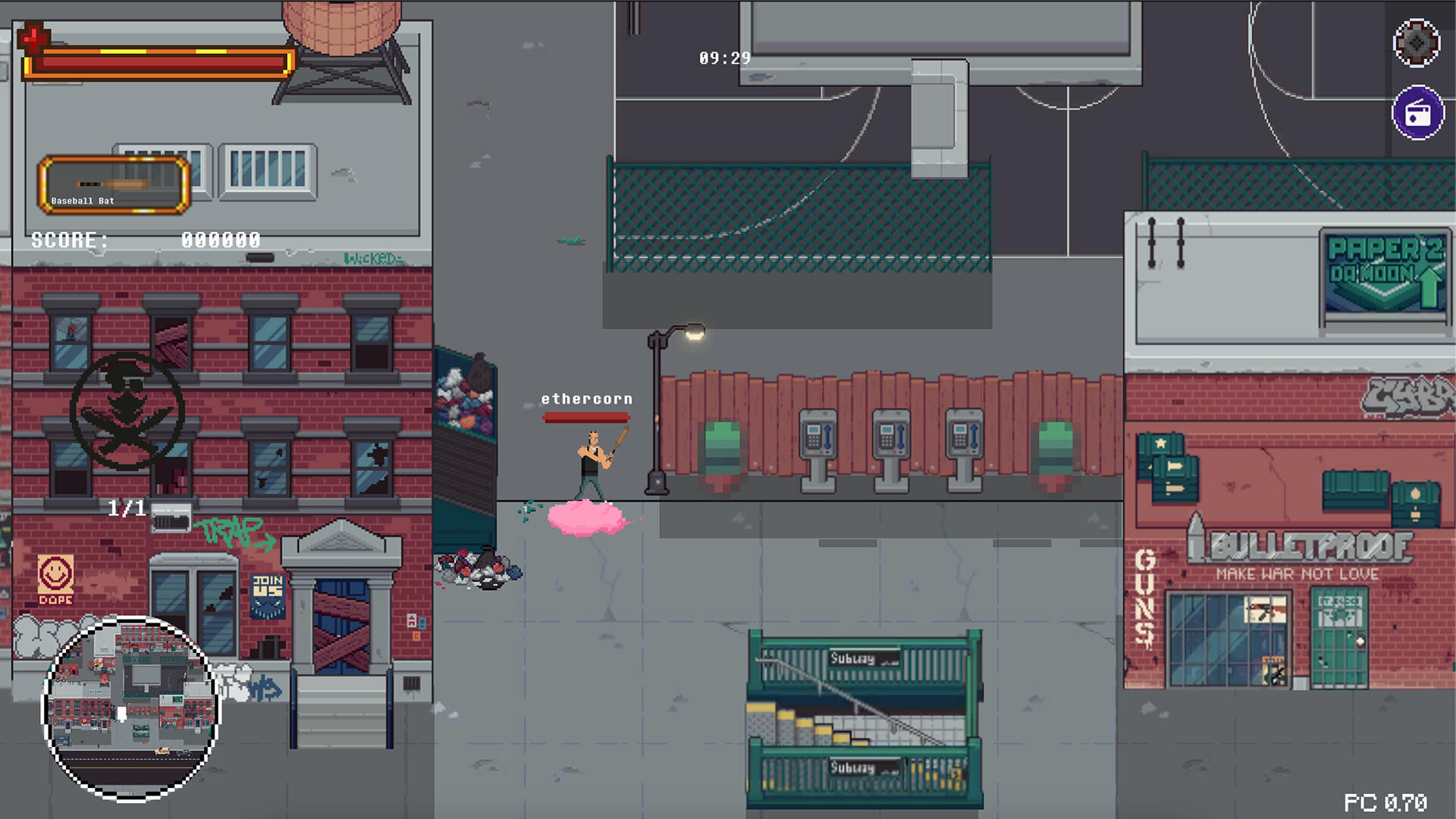 Screenshot of Dope Wars Mean Streets