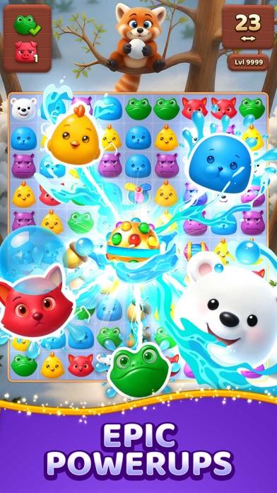 Animal Crush: Match‑3 Rescue Game Screenshot
