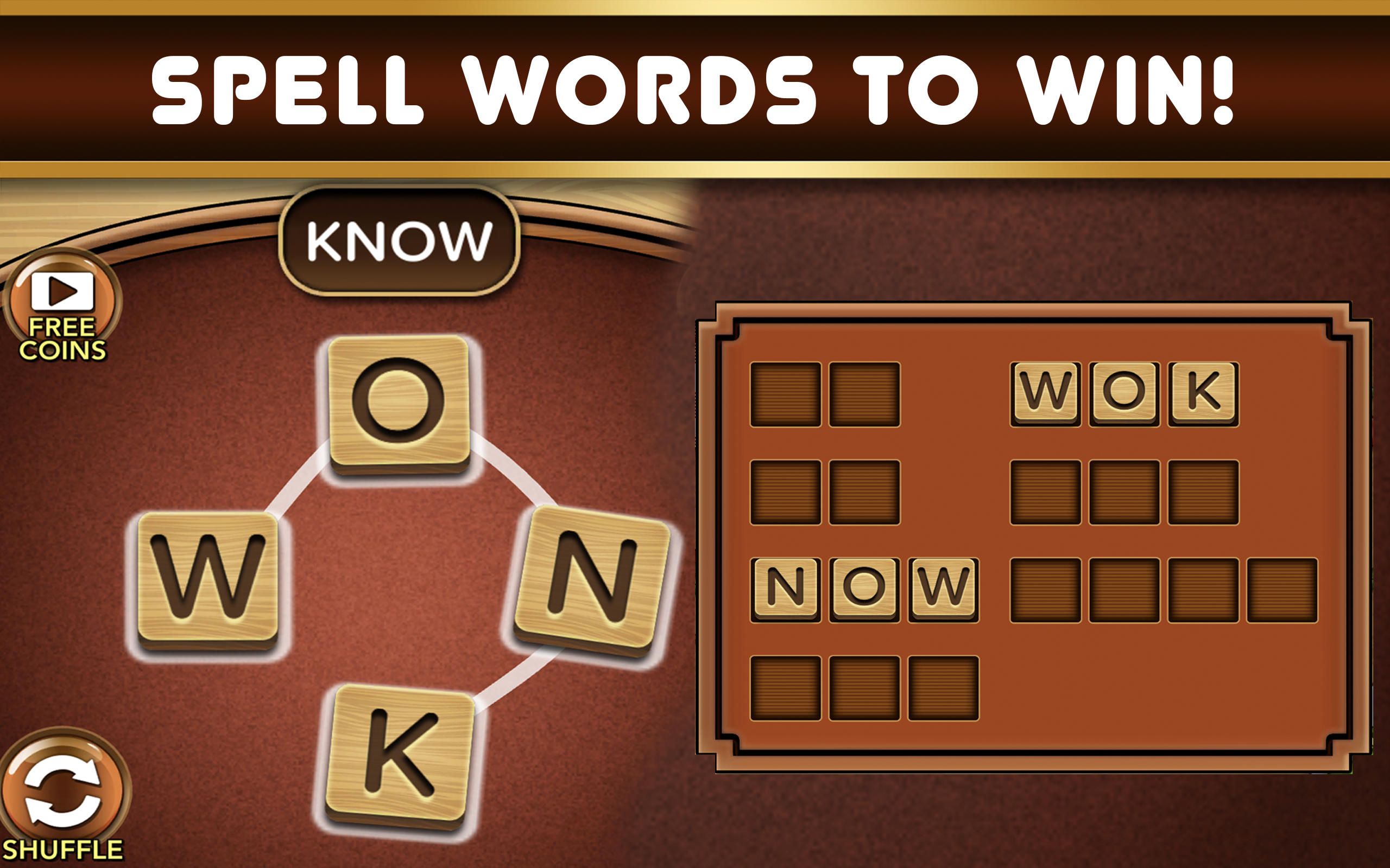 WORD FIRE - Word Games Offline Game Screenshot