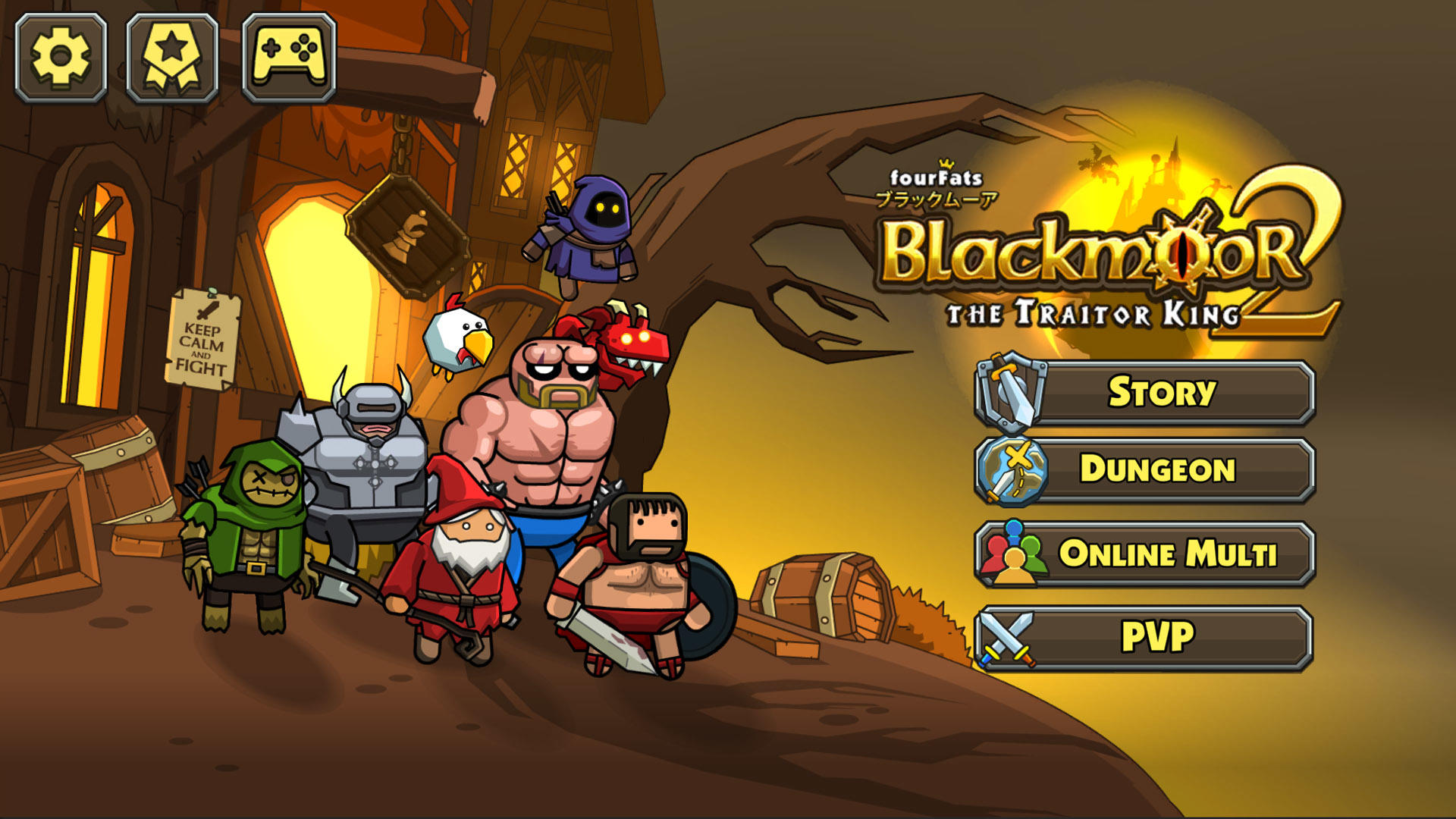 Blackmoor 2: Action Platformer screenshot game