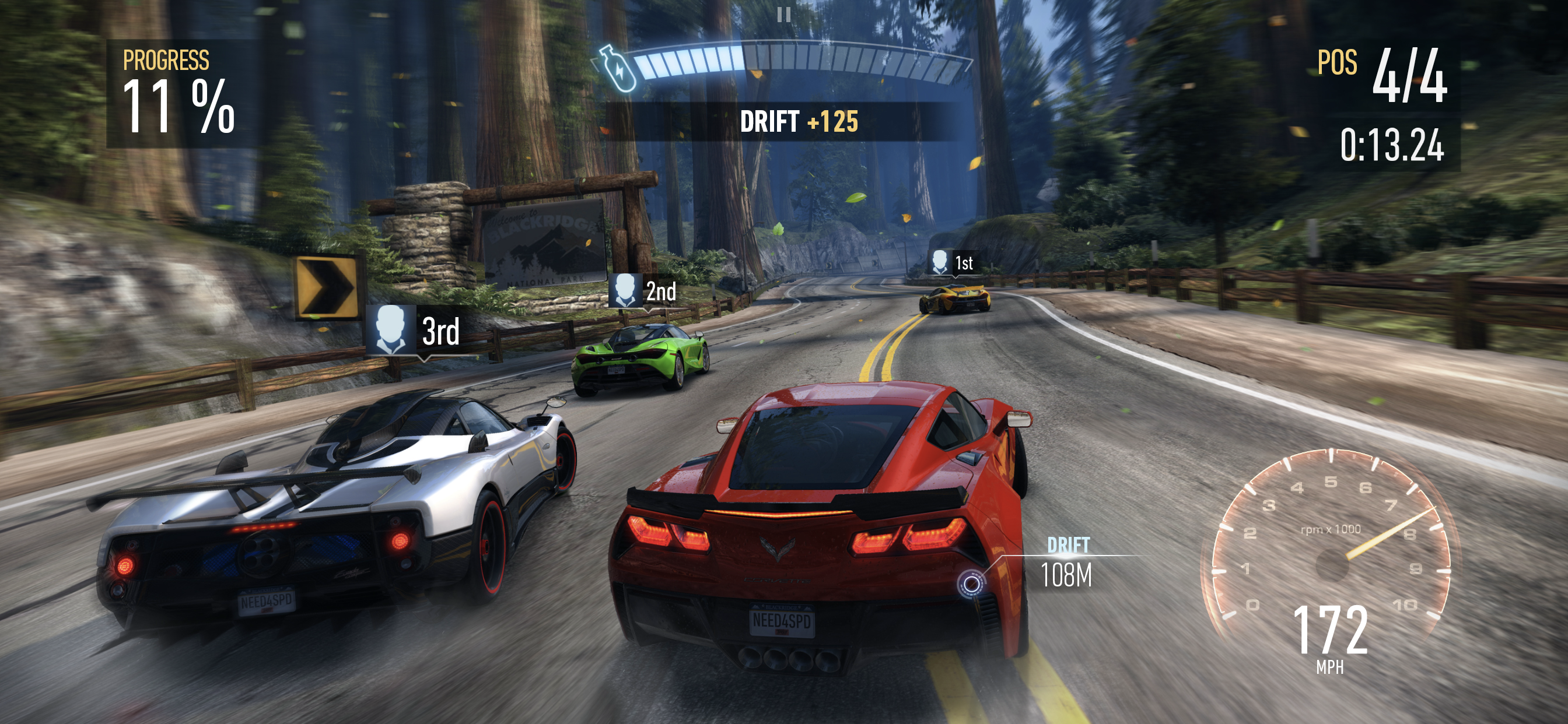《Need for Speed：飆車無限》競速 遊戲截圖