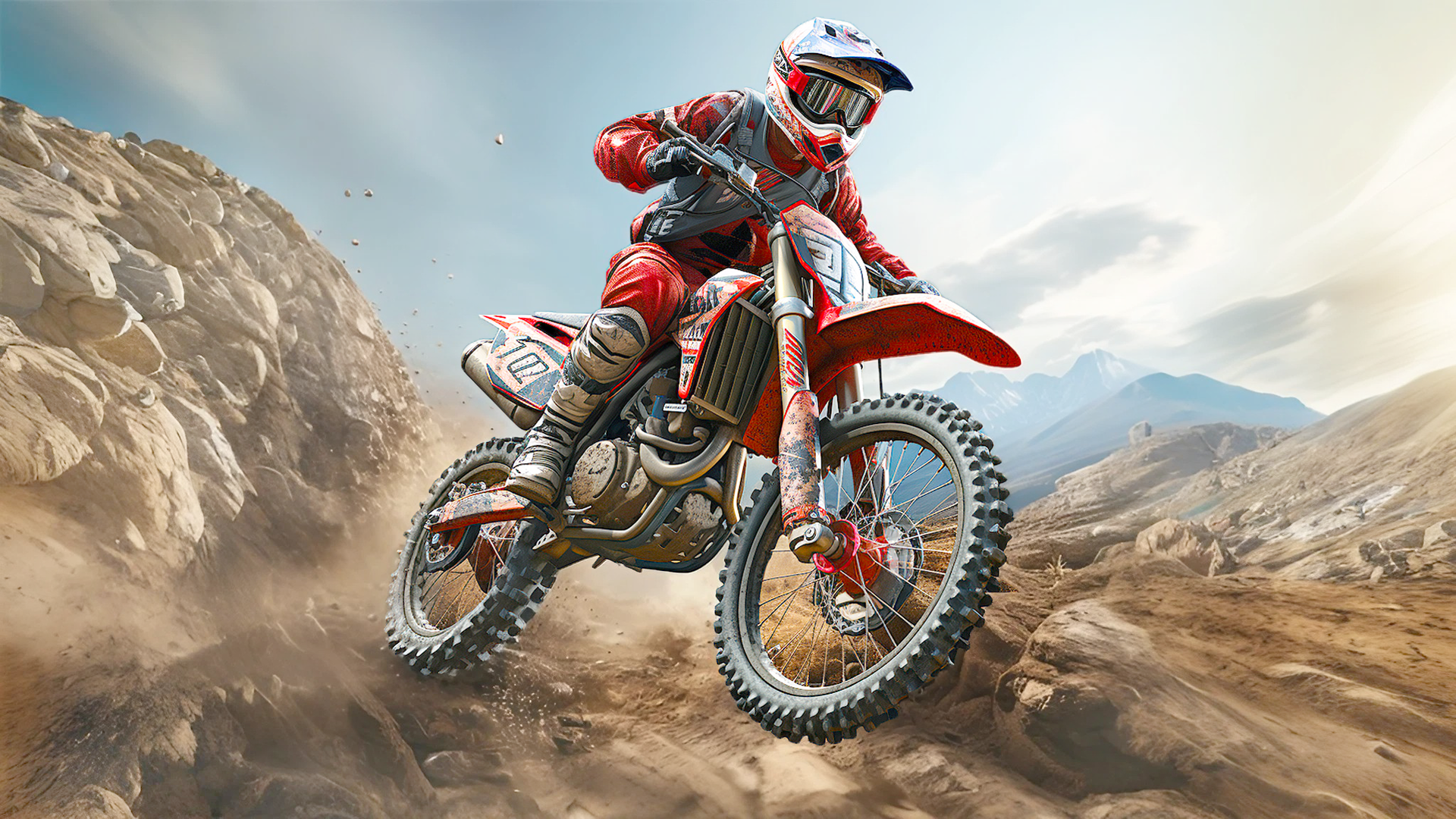 Screenshot of Motocross Dirt Race Bike Games