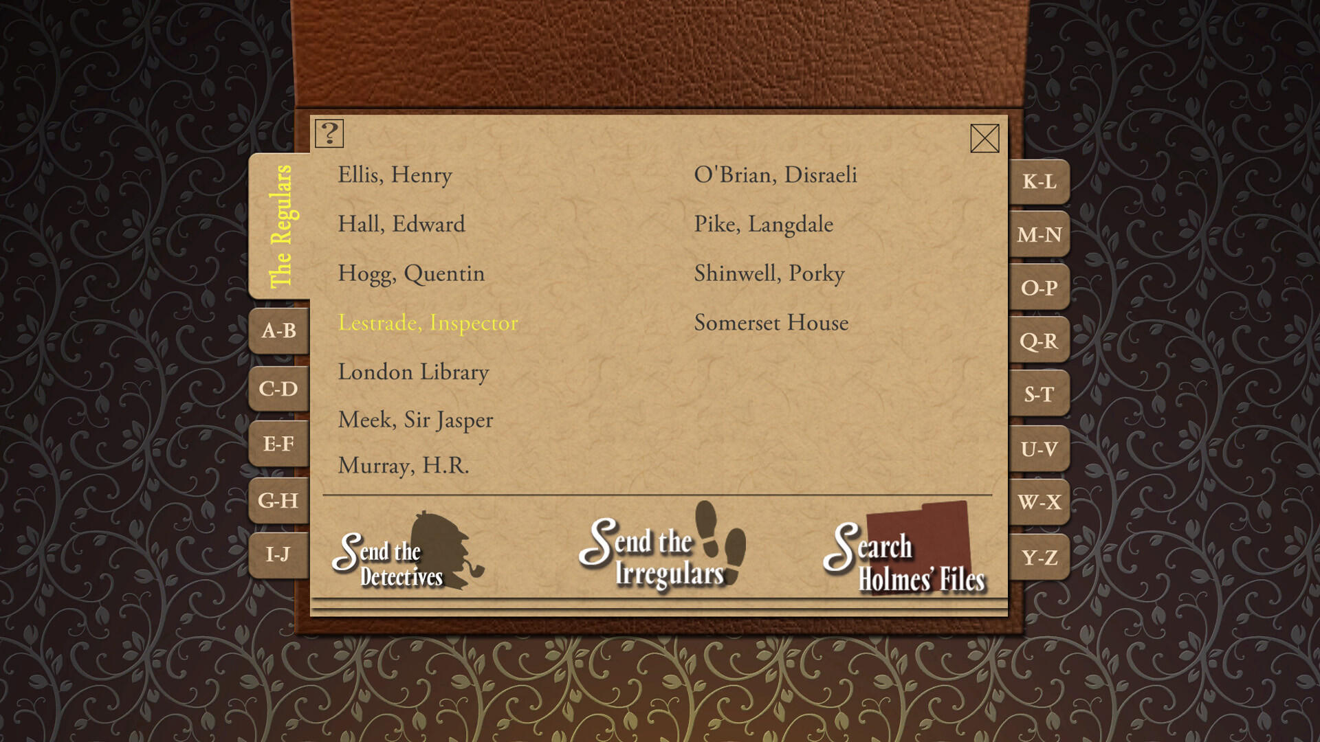 Sherlock Holmes Consulting Detective: The Case of Banker's Final Debt screenshot game