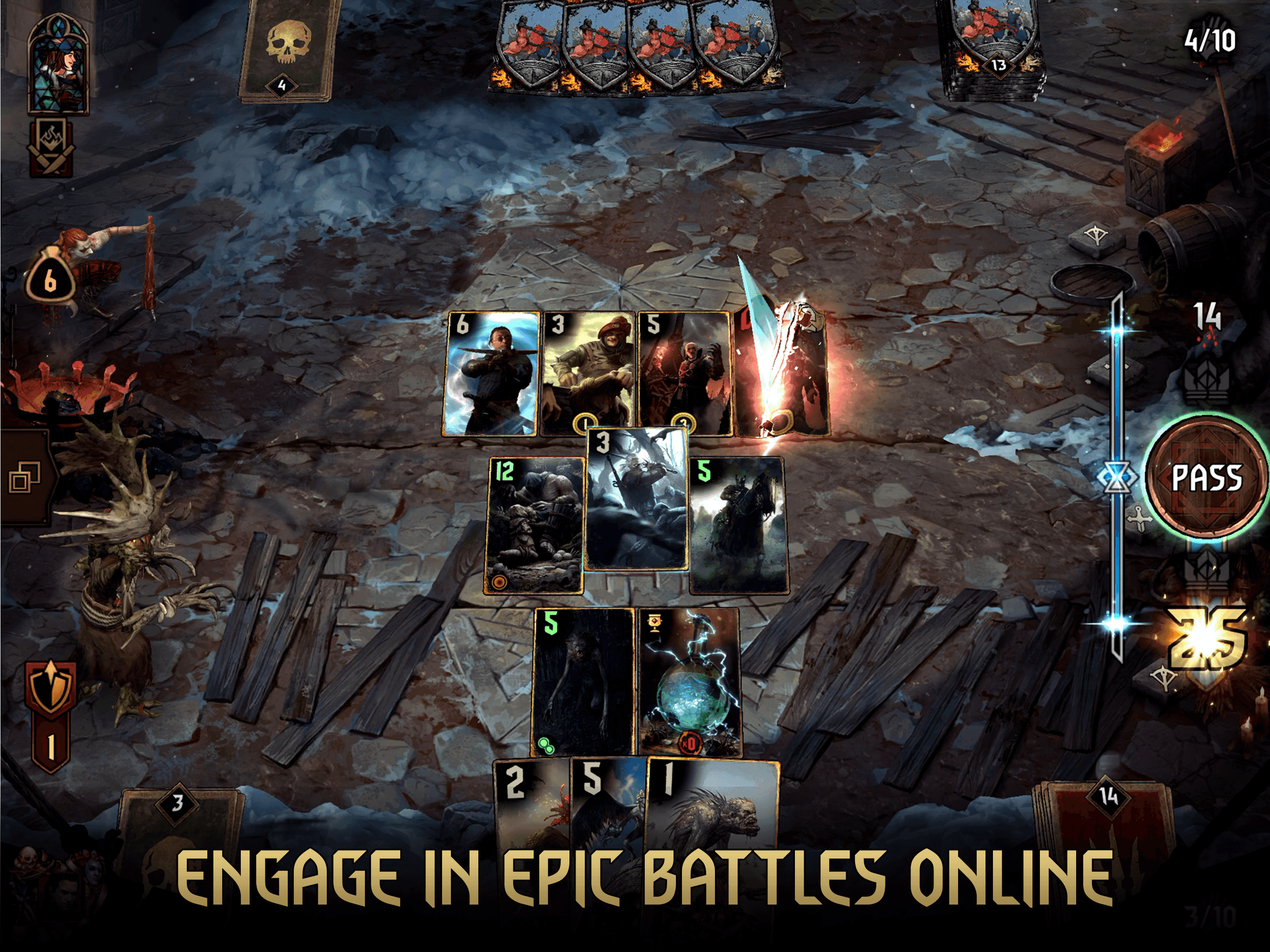GWENT: The Witcher Card Game ภาพหน้าจอเกม