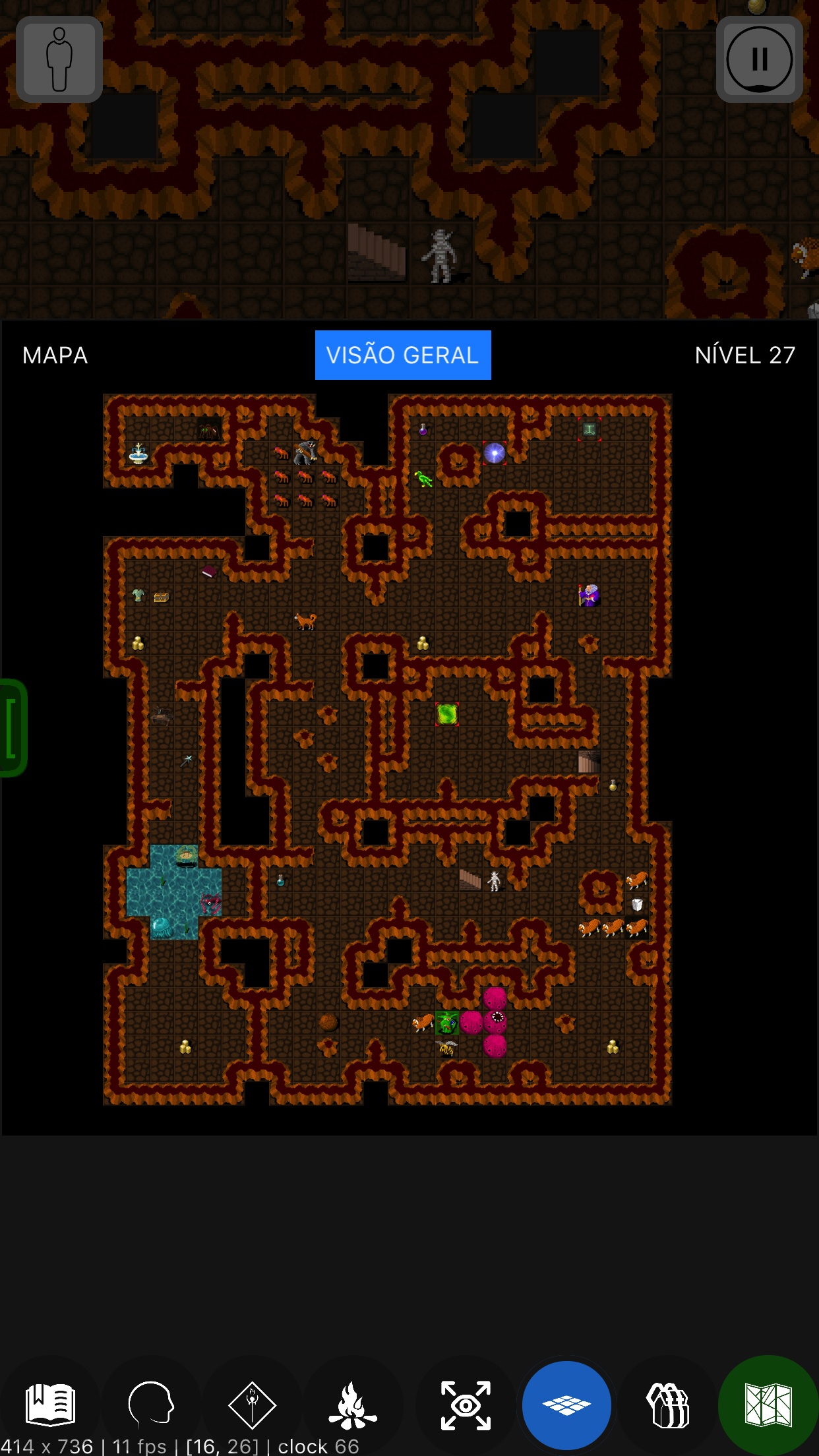 Captura de Tela do Jogo Pathos: Nethack Codex