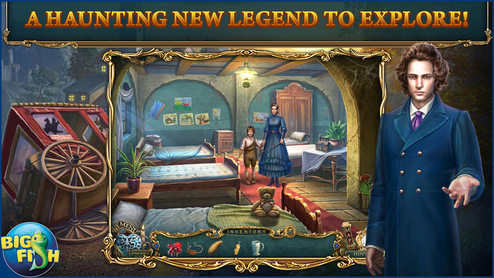 Haunted Legends: The Stone Guest - A Hidden Objects Detective Game (Full) ภาพหน้าจอเกม