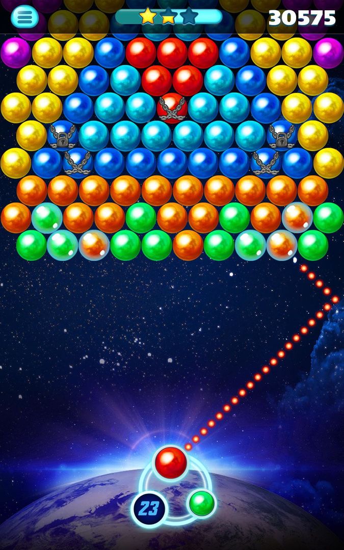 Bubble Earth screenshot game