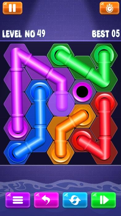 Screenshot of Pipe Game Puzzle Game