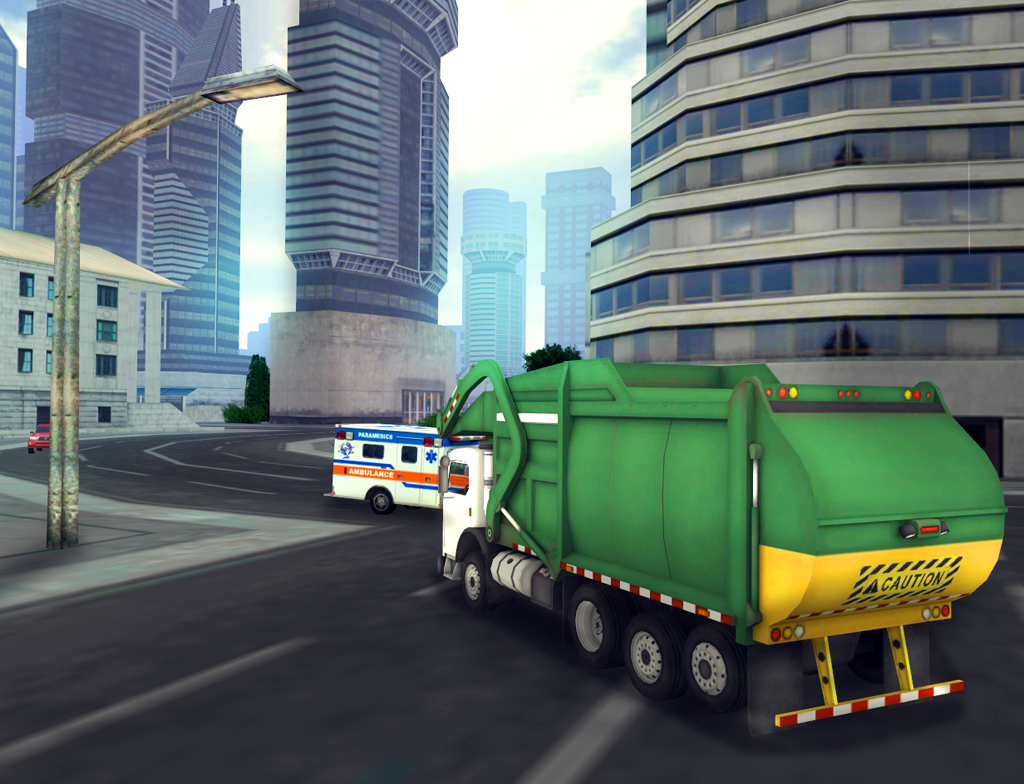 Garbage Truck Simulator 2016 Game Screenshot