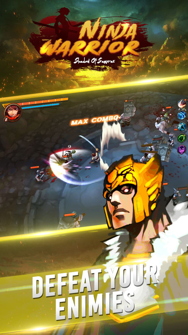 Screenshot of Ninja Warrior Shadow Samurai