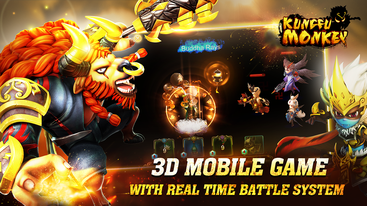 Kungfu Monkey-Global 게임 스크린샷