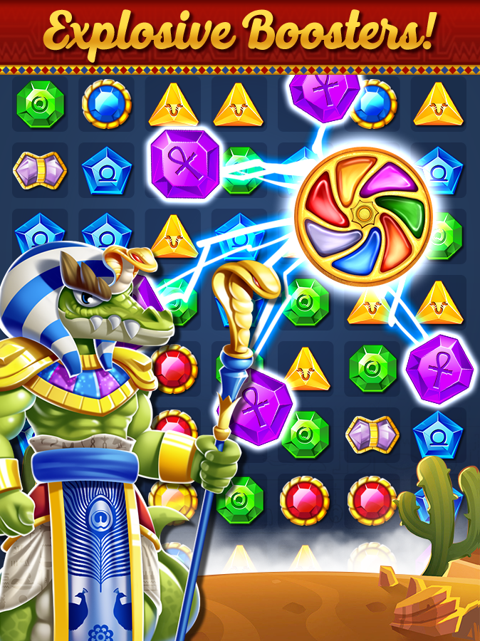 Crush Legend Predynastic Pharaoh Game Screenshot