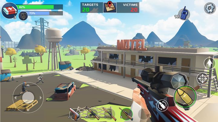 Screenshot 1 of Battle Royale: FPS Shooter 