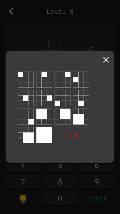 Screenshot of Math Riddles: Logical Puzzle