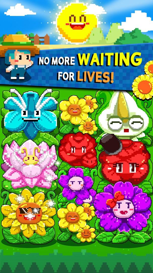 Bloomy: Match 3 flower game遊戲截圖