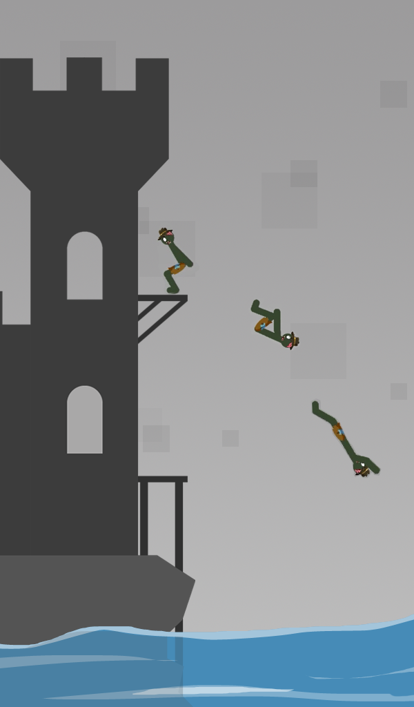 Stickman Flip Diving Game Screenshot