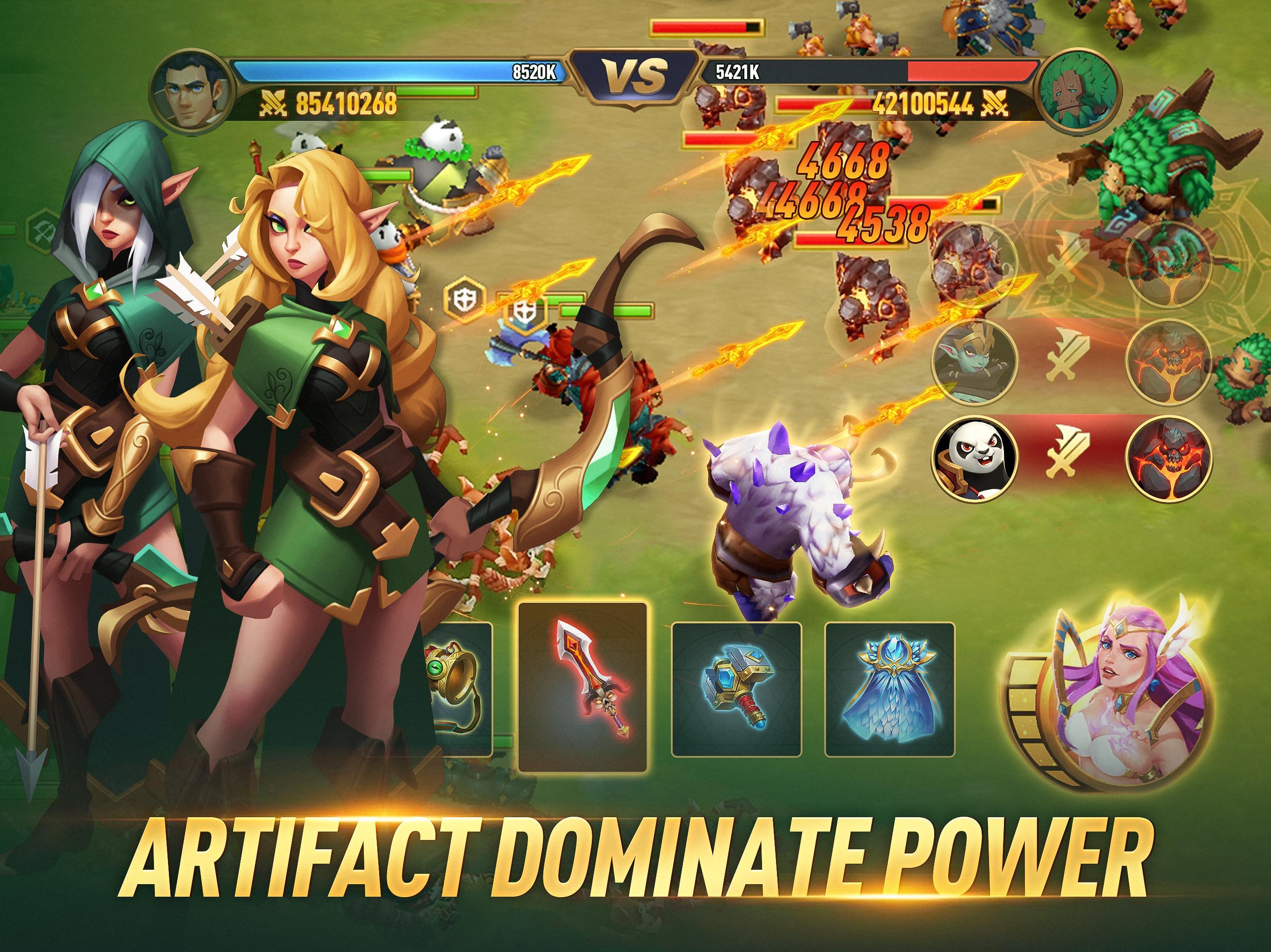 Legion of Ace: Chaos Territory ゲームのスクリーンショット