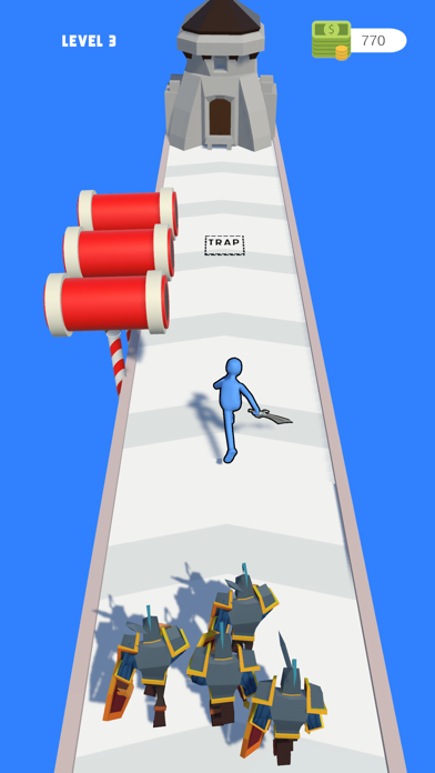 Knight Warrior Game Screenshot