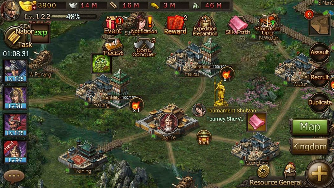 Conquest 3 Kingdoms screenshot game