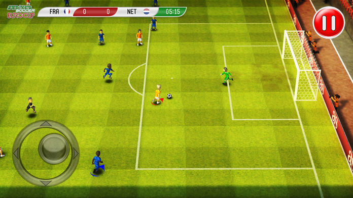 Striker Soccer Euro 2012: dominate Europe with your team遊戲截圖