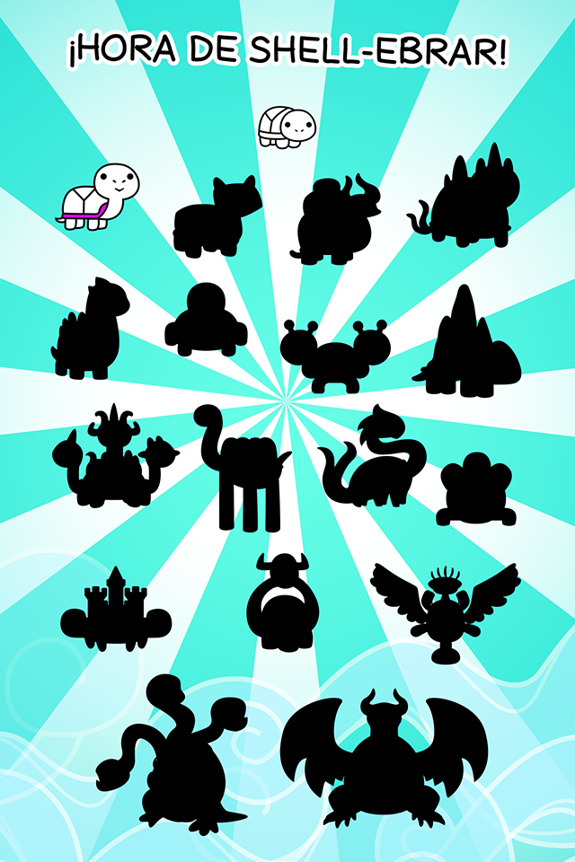 Captura de Pantalla del Juego Turtle Evolution: Juego Fusión