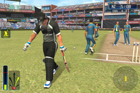 Captura de Tela do Jogo Cricket WorldCup Fever Deluxe