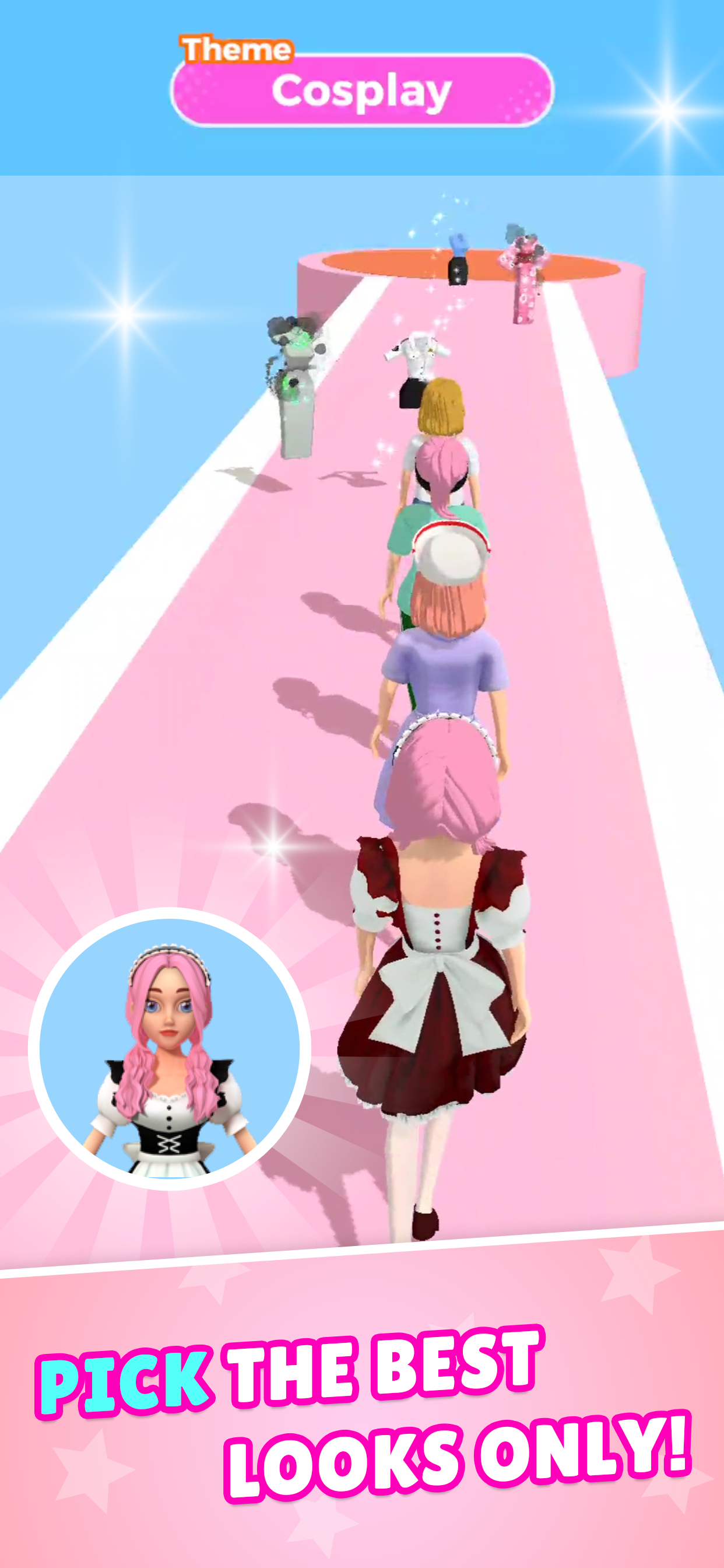 Screenshot of Dress Up Sisters