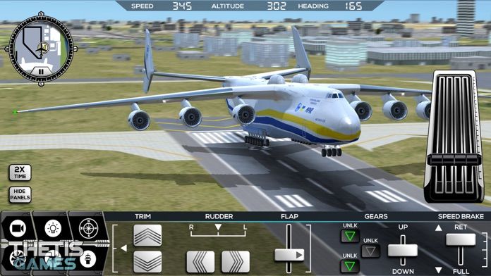 Screenshot 1 of Flight Simulator FlyWings 2017 