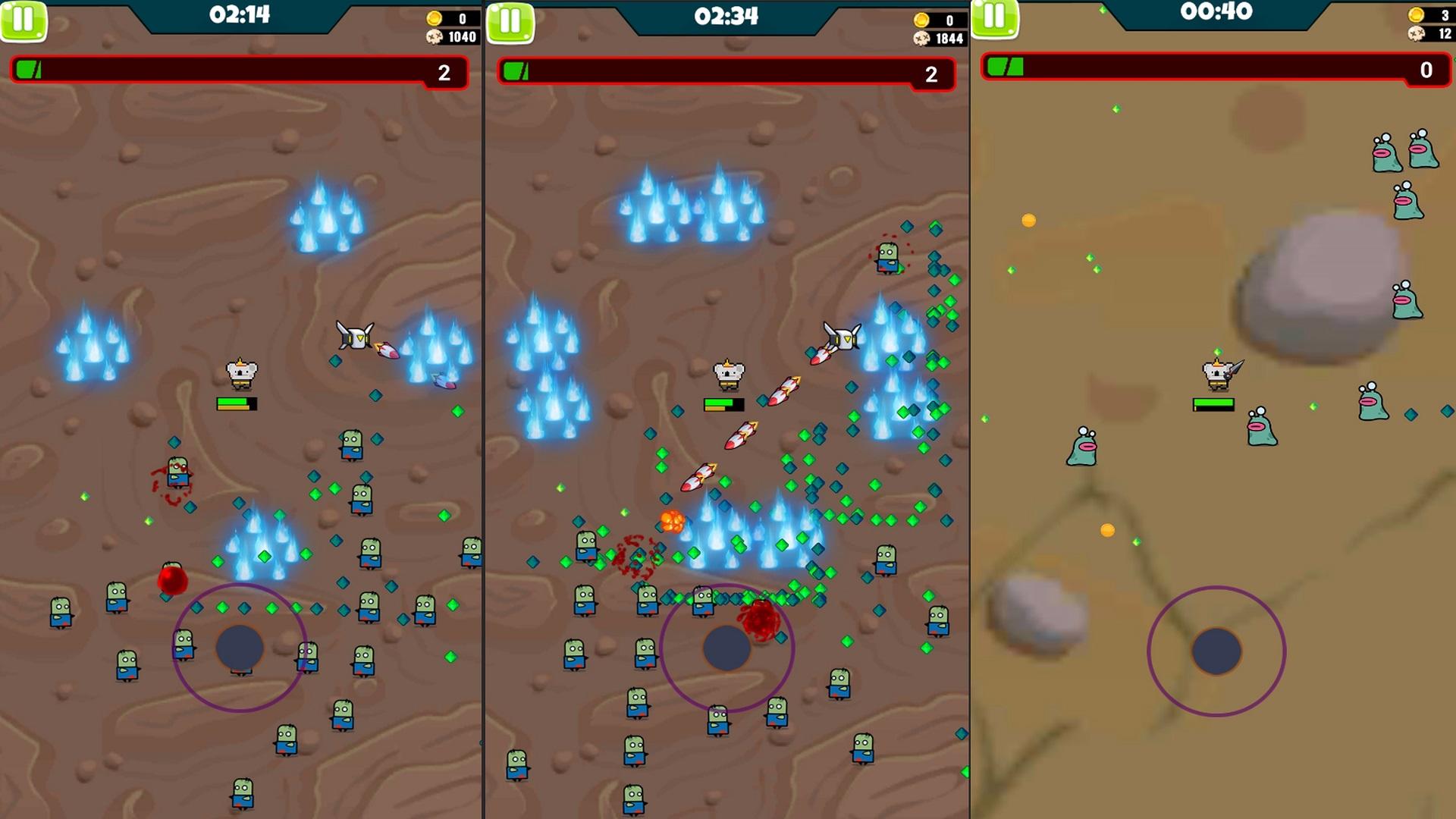 Screenshot of Monster Mayhem: Survival io