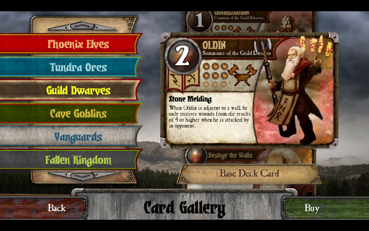 Captura de Tela do Jogo Summoner Wars