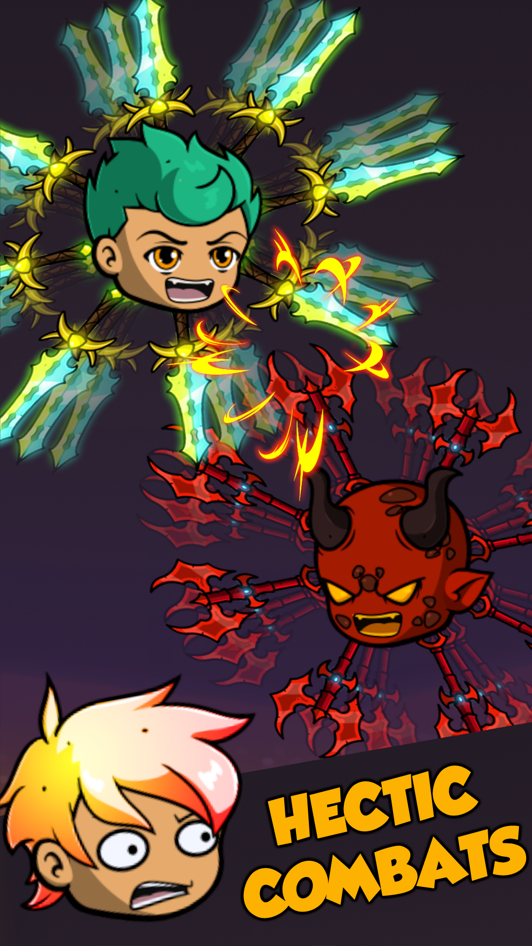 Clash of Knives Game Screenshot