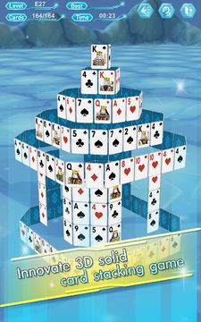 Скриншот игры Card Stacking 3D