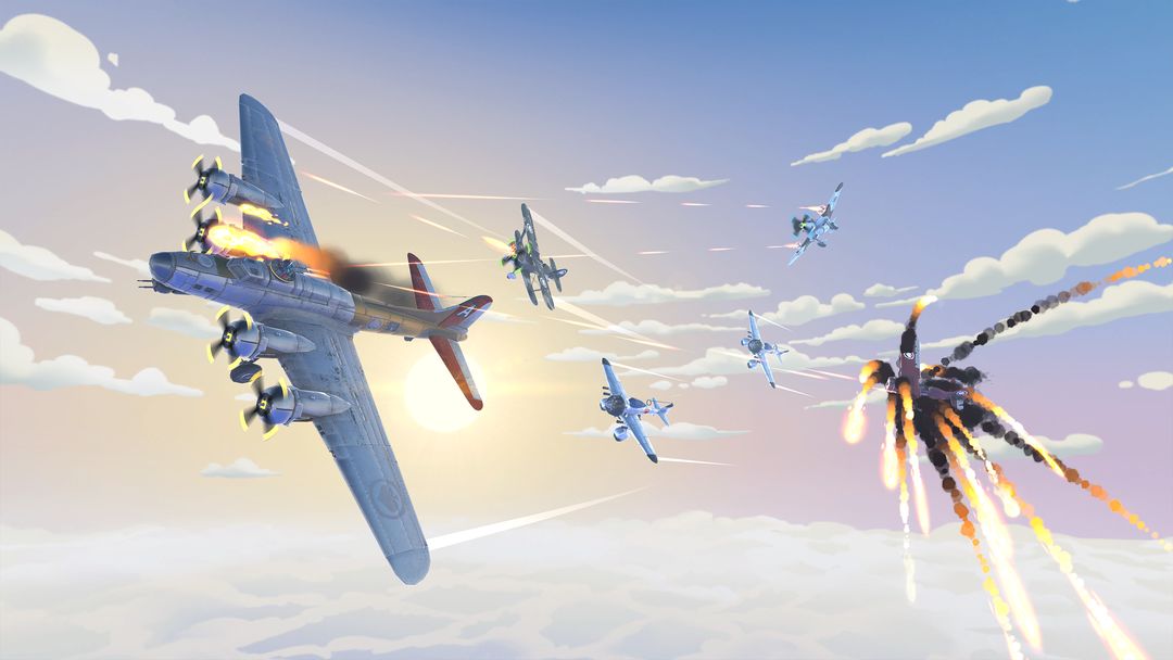 Gunner War - Air combat Sky ภาพหน้าจอเกม