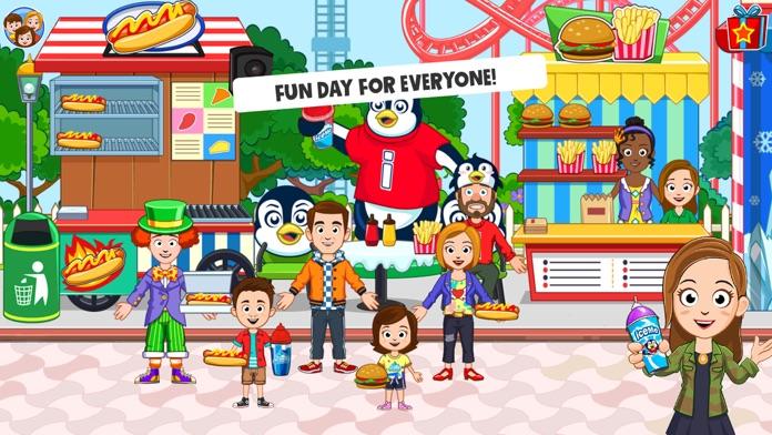 Captura de Tela do Jogo My Town : ICEE™ Amusement Park